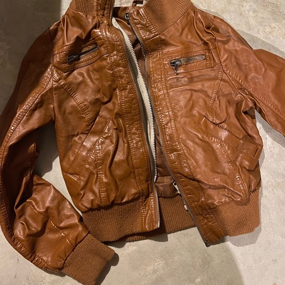 Faux Leather Jacket - Picture 2 of 5